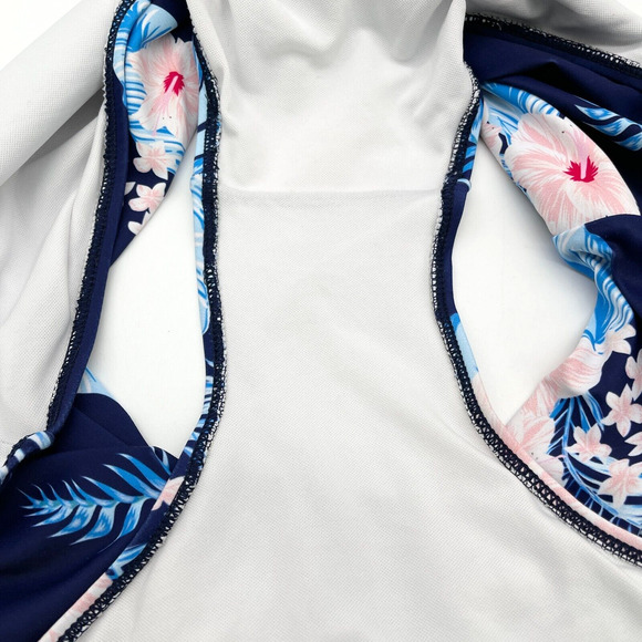 PZZ Beach Womens Bikini Bottoms Size XLarge Swim Beach Pool Tropical Full Cover - Picture 7 of 7